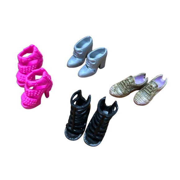 29-Pair Barbie & Ken Doll Shoe Collection - Picture 1 of 5